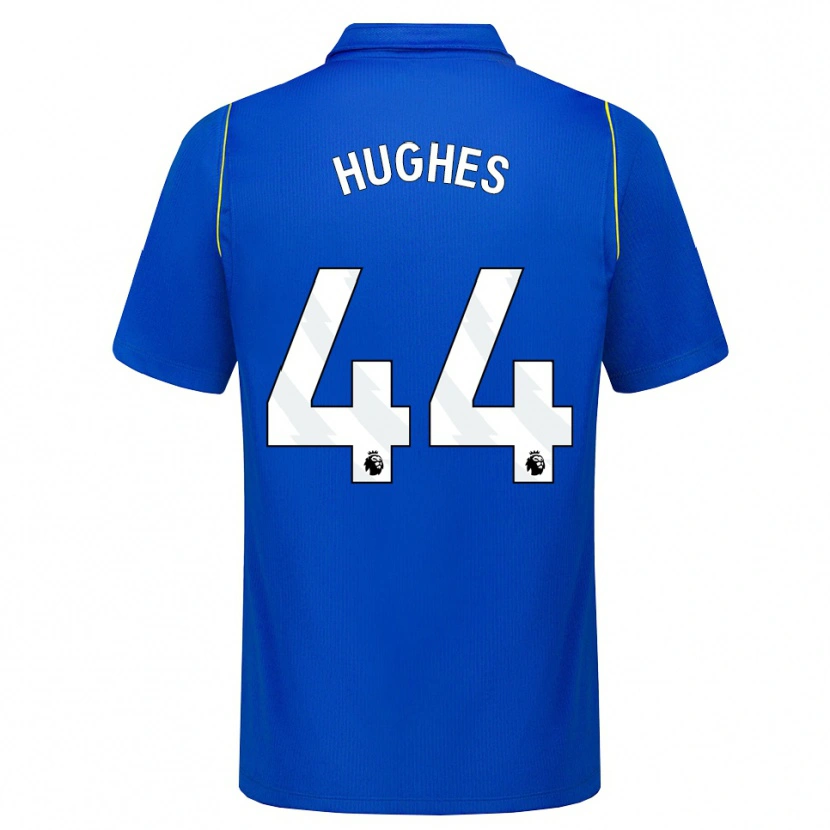 Danxen Kinder Brodi Hughes #44 Blau Gelb Heimtrikot Trikot 2026/27 T-Shirt Österreich