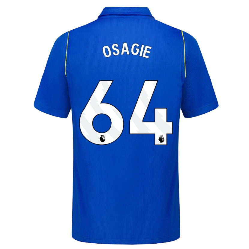 Danxen Kinder Justin Osagie #64 Blau Gelb Heimtrikot Trikot 2026/27 T-Shirt Österreich