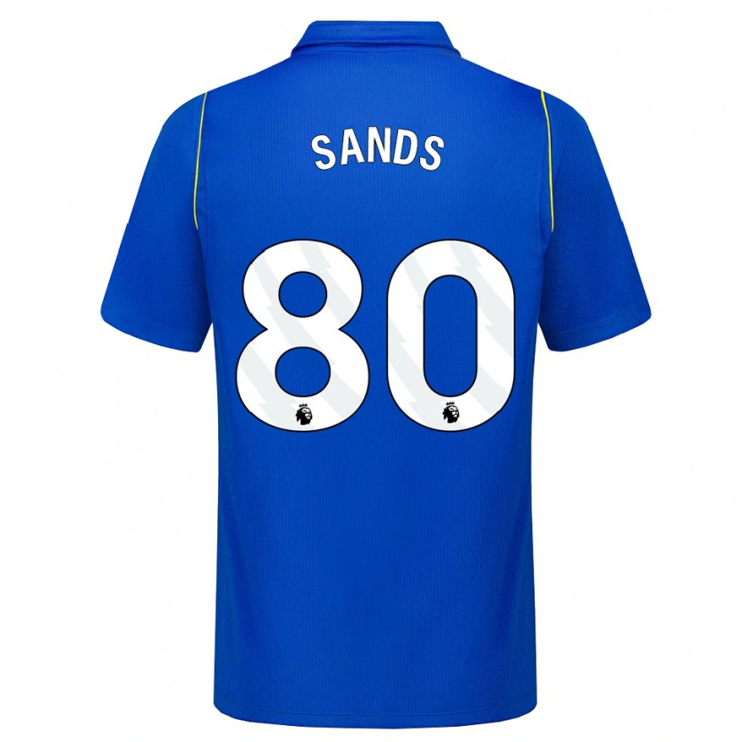 Danxen Kinder Hudson Sands #80 Blau Gelb Heimtrikot Trikot 2026/27 T-Shirt Österreich
