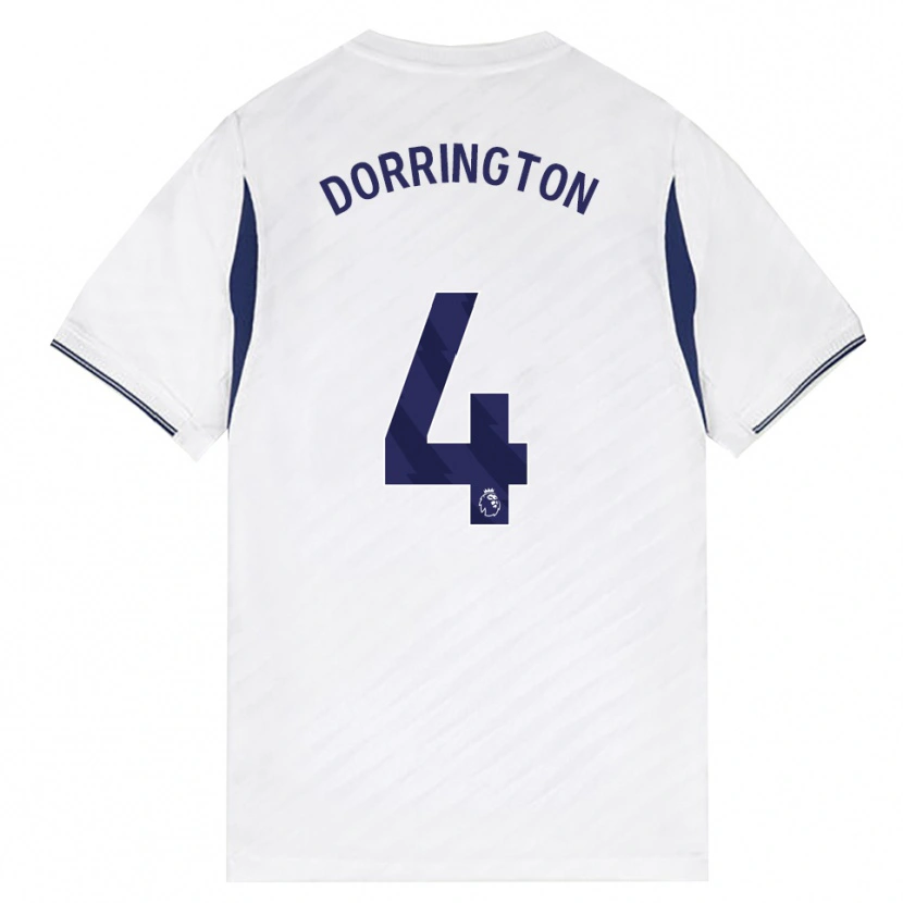Danxen Kinder Alfie Dorrington #4 Weiß Rot Violett Heimtrikot Trikot 2026/27 T-Shirt Österreich