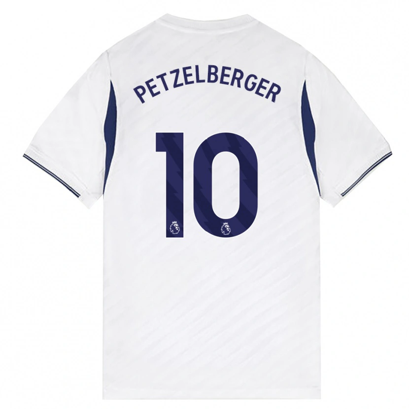 Danxen Kinder Ramona Petzelberger #10 Weiß Rot Violett Heimtrikot Trikot 2026/27 T-Shirt Österreich