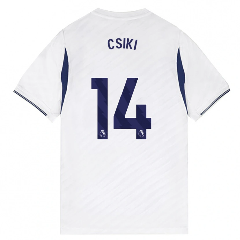 Danxen Kinder Anna Csiki #14 Weiß Rot Violett Heimtrikot Trikot 2026/27 T-Shirt Österreich
