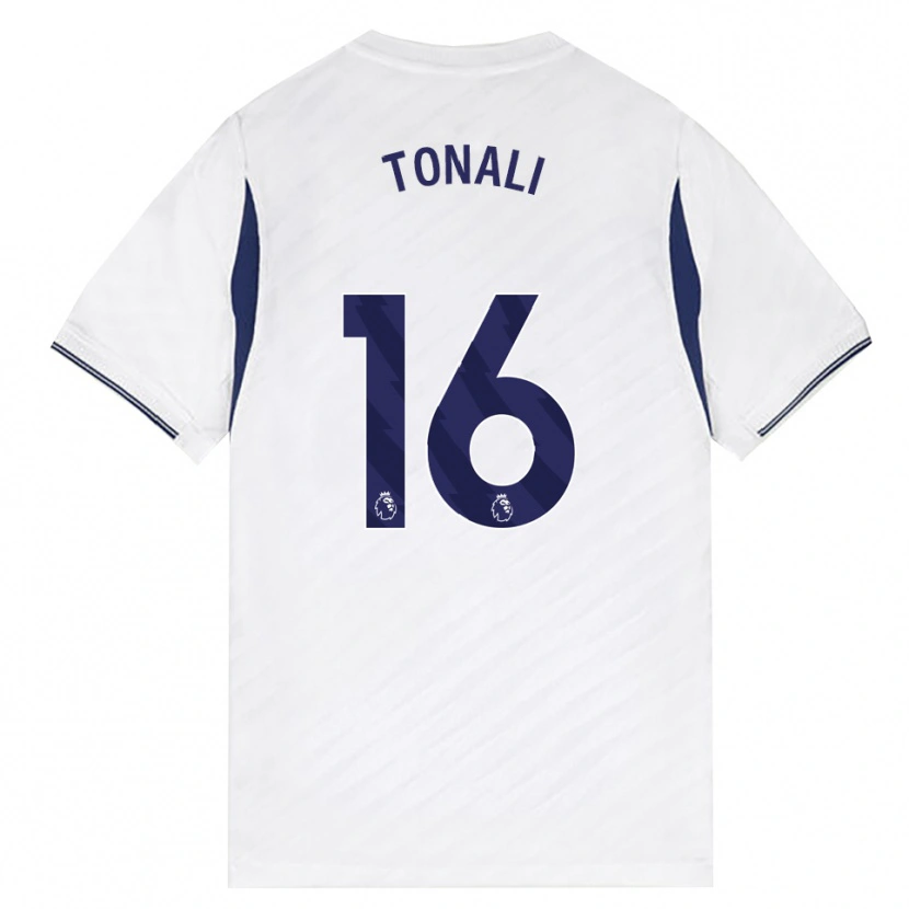 Danxen Kinder Sandro Tonali #16 Weiß Rot Violett Heimtrikot Trikot 2026/27 T-Shirt Österreich