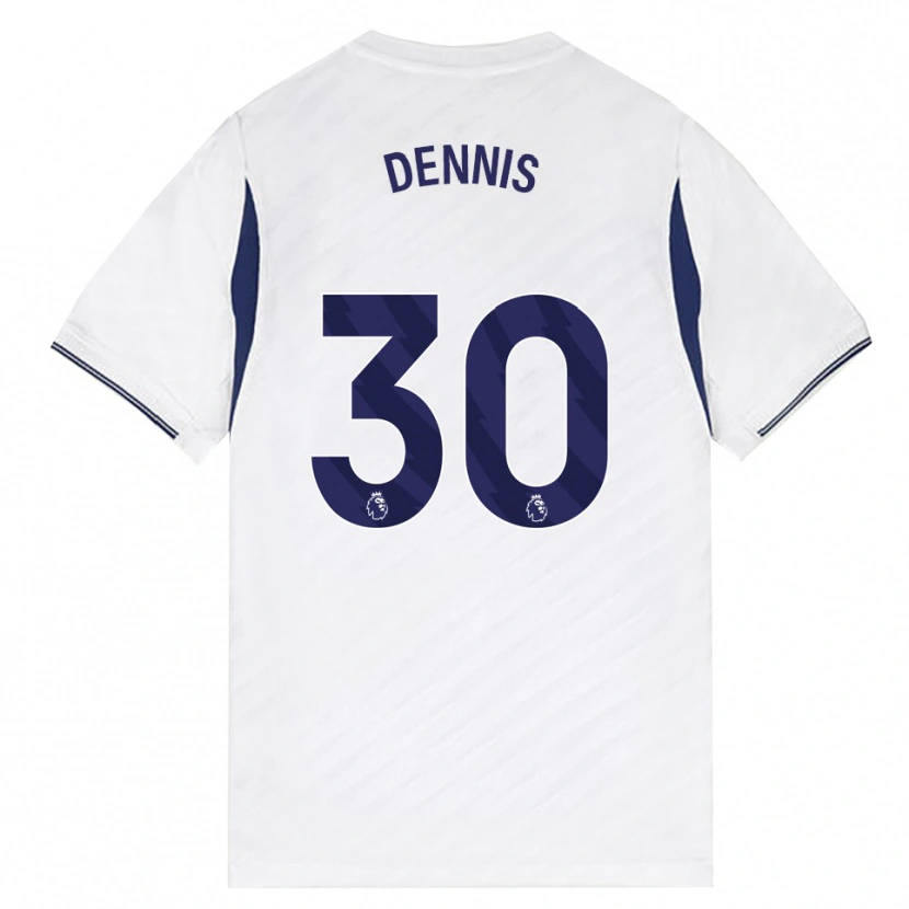 Danxen Kinder Araya Dennis #30 Weiß Rot Violett Heimtrikot Trikot 2026/27 T-Shirt Österreich