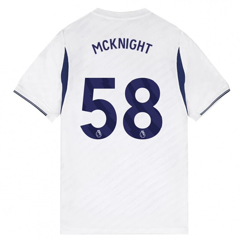 Danxen Kinder Maxwell Mcknight #58 Weiß Rot Violett Heimtrikot Trikot 2026/27 T-Shirt Österreich