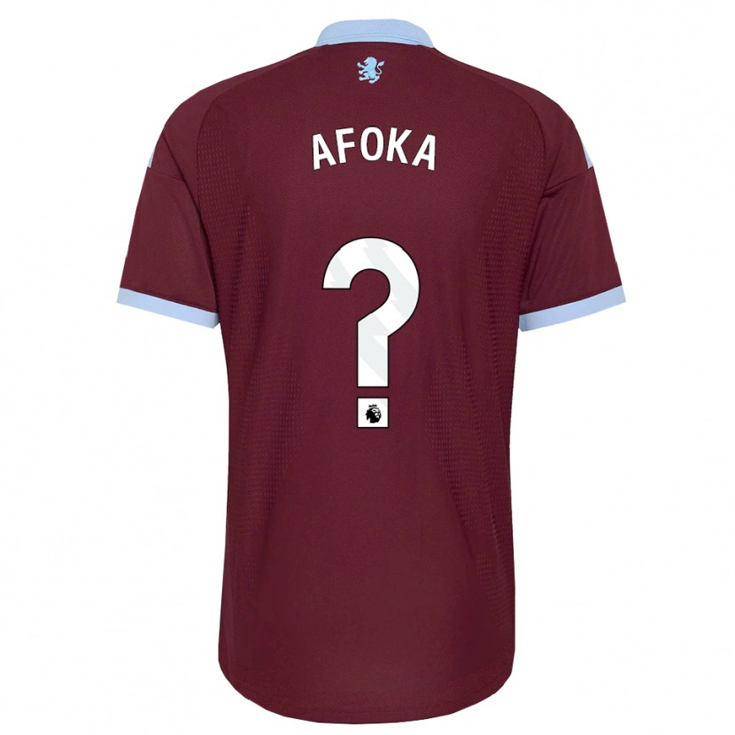 Danxen Kinder Chisom Afoka #0 Kornblumenblau Burgund Heimtrikot Trikot 2026/27 T-Shirt Österreich