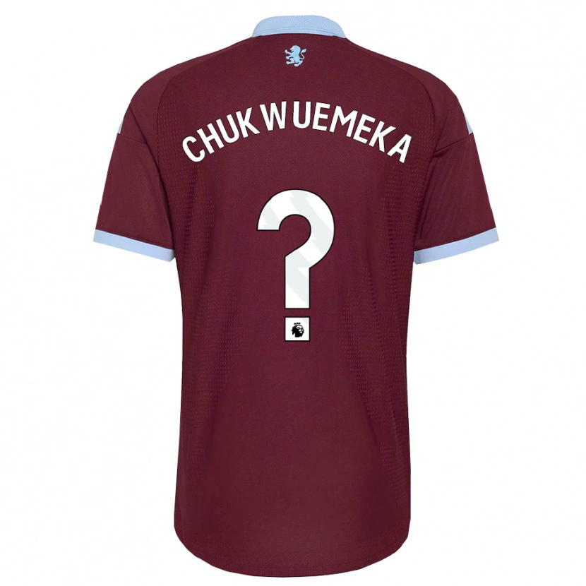 Danxen Kinder Caleb Chukwuemeka #0 Kornblumenblau Burgund Heimtrikot Trikot 2026/27 T-Shirt Österreich