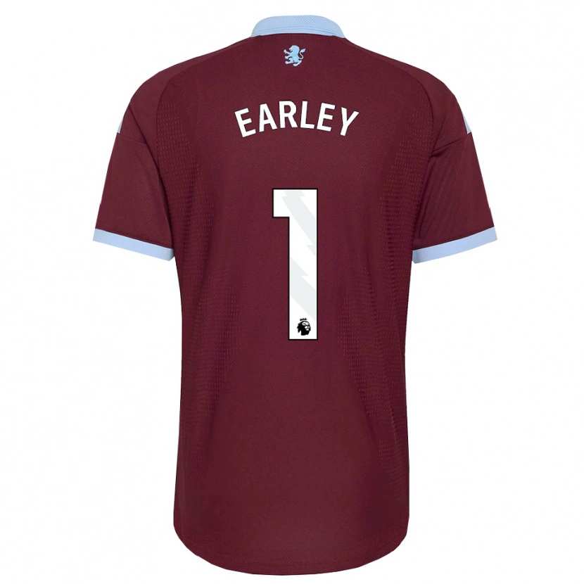 Danxen Kinder Blade Earley #1 Kornblumenblau Burgund Heimtrikot Trikot 2026/27 T-Shirt Österreich
