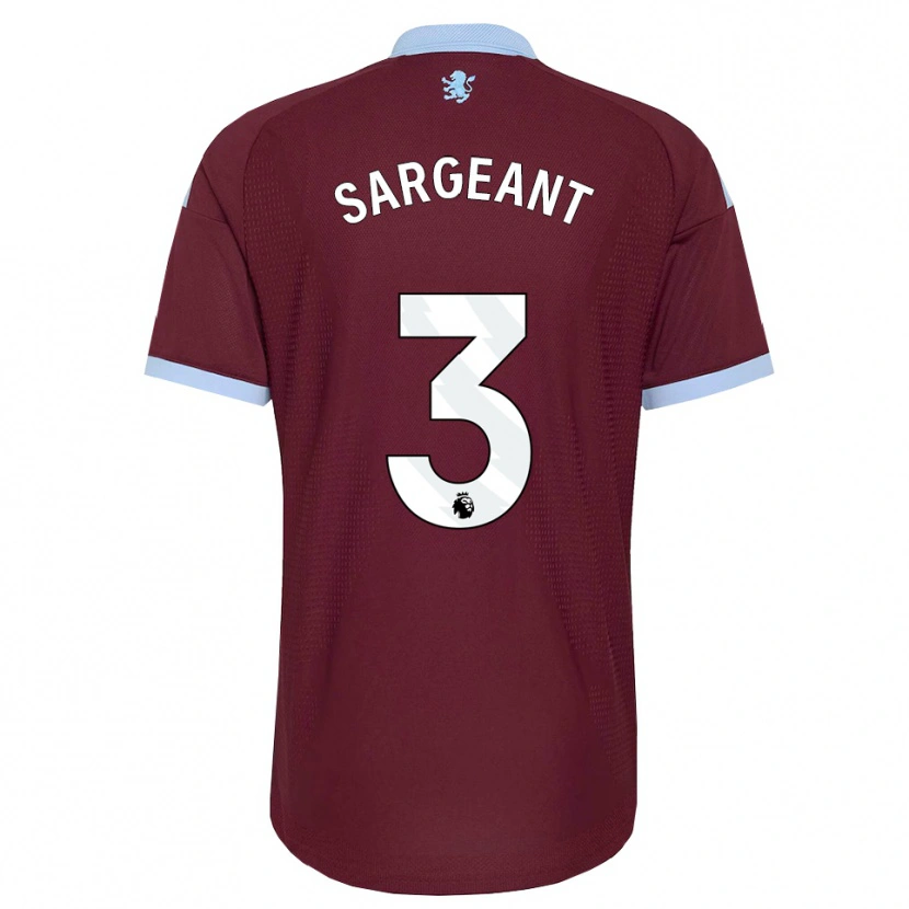 Danxen Kinder Meaghan Sargeant #3 Kornblumenblau Burgund Heimtrikot Trikot 2026/27 T-Shirt Österreich