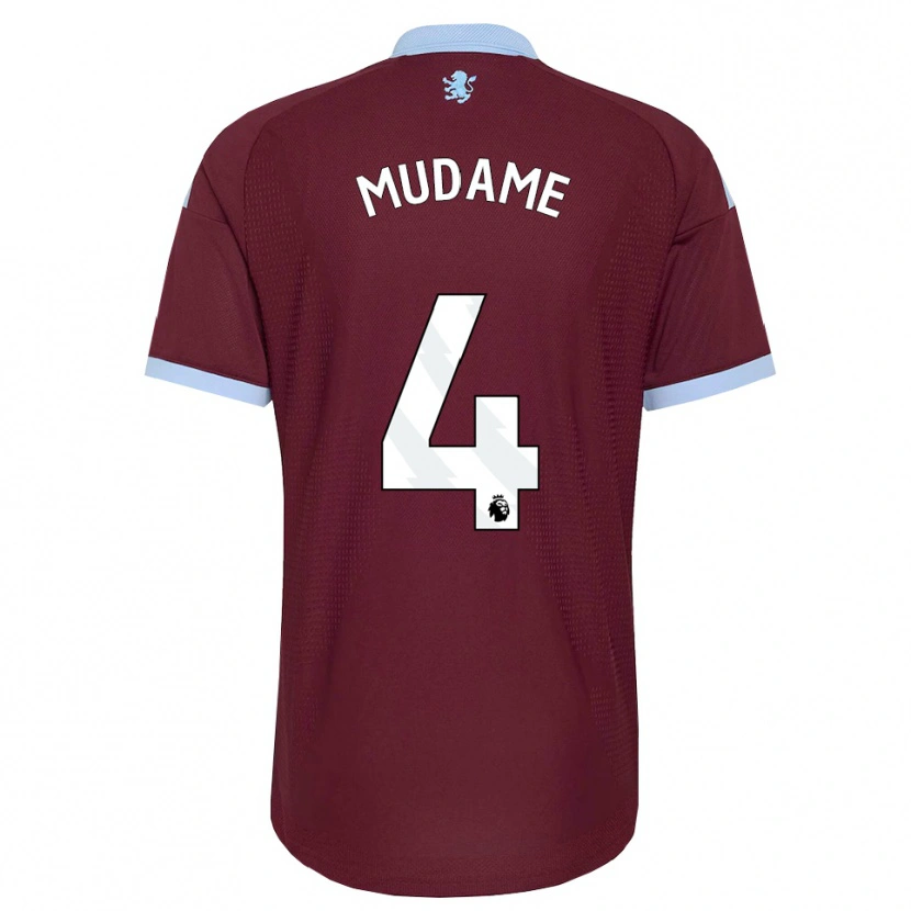 Danxen Kinder Vincely Mudame #4 Kornblumenblau Burgund Heimtrikot Trikot 2026/27 T-Shirt Österreich