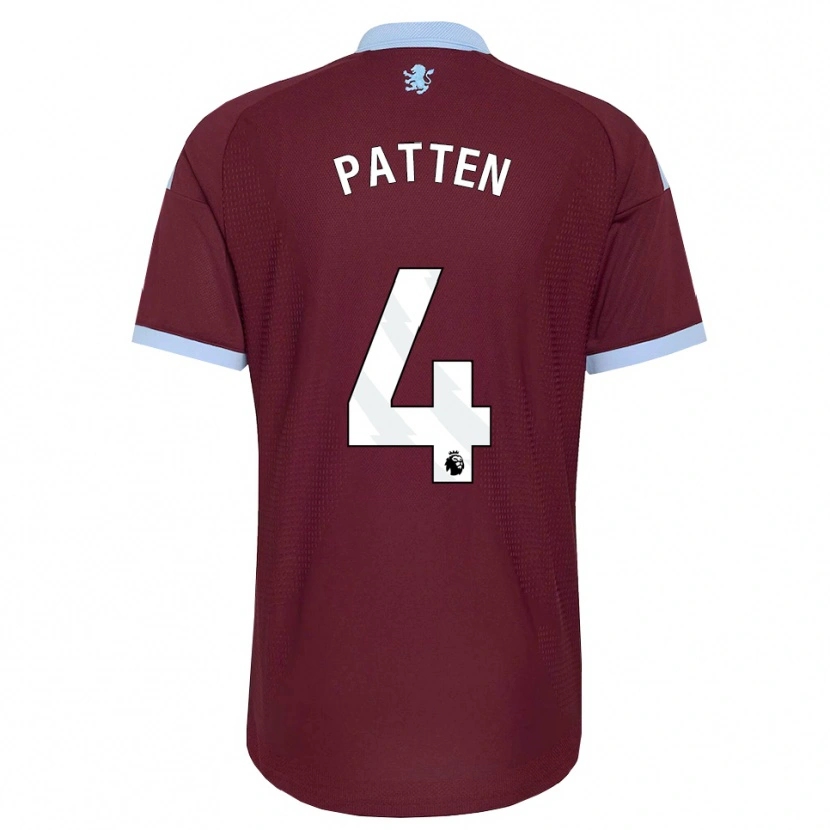 Danxen Kinder Anna Patten #4 Kornblumenblau Burgund Heimtrikot Trikot 2026/27 T-Shirt Österreich