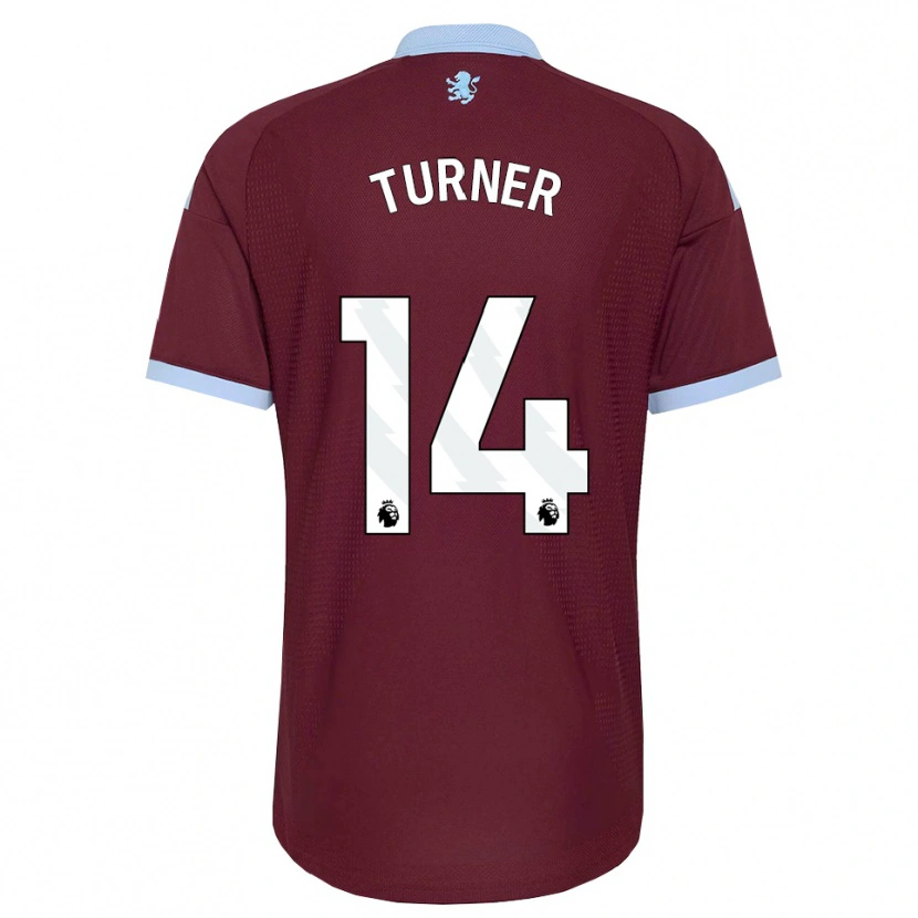 Danxen Kinder Danielle Turner #14 Kornblumenblau Burgund Heimtrikot Trikot 2026/27 T-Shirt Österreich