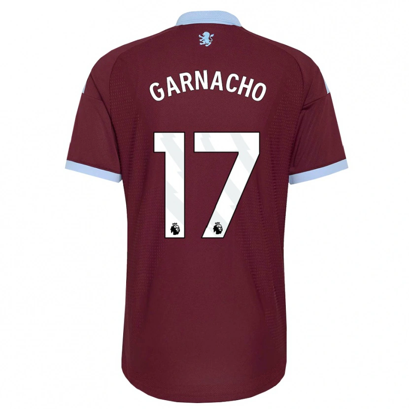 Danxen Kinder Alejandro Garnacho #17 Kornblumenblau Burgund Heimtrikot Trikot 2026/27 T-Shirt Österreich