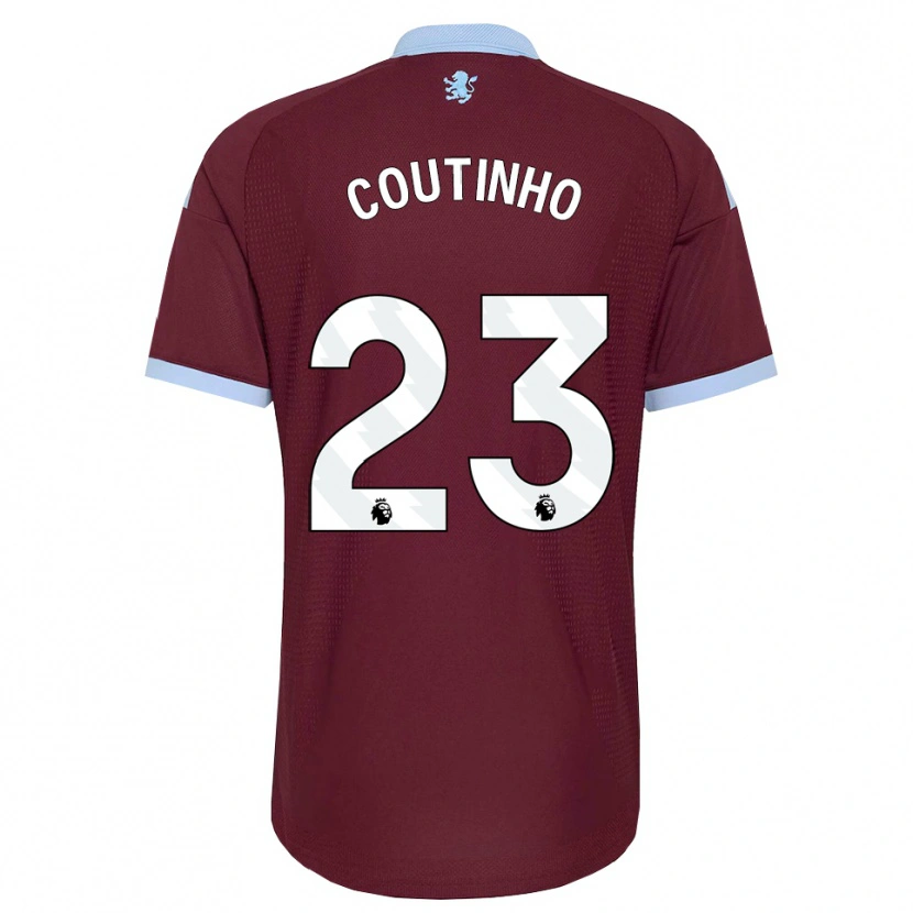 Danxen Kinder Philippe Coutinho #23 Kornblumenblau Burgund Heimtrikot Trikot 2026/27 T-Shirt Österreich