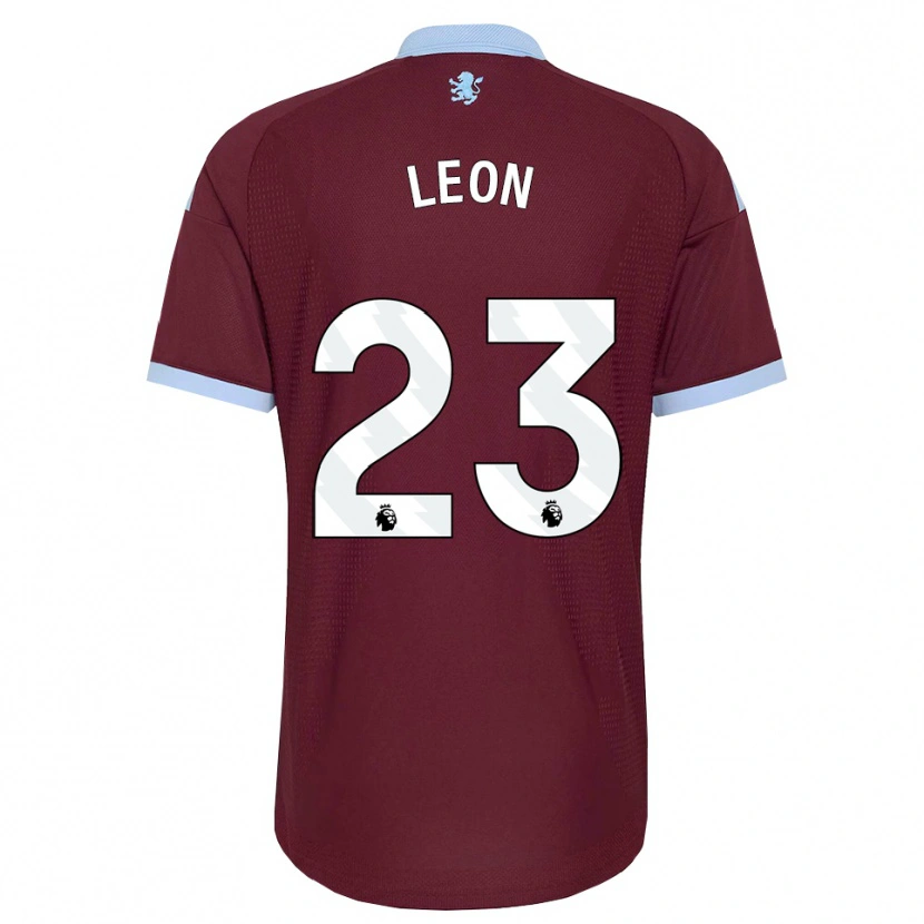 Danxen Kinder Adriana Leon #23 Kornblumenblau Burgund Heimtrikot Trikot 2026/27 T-Shirt Österreich