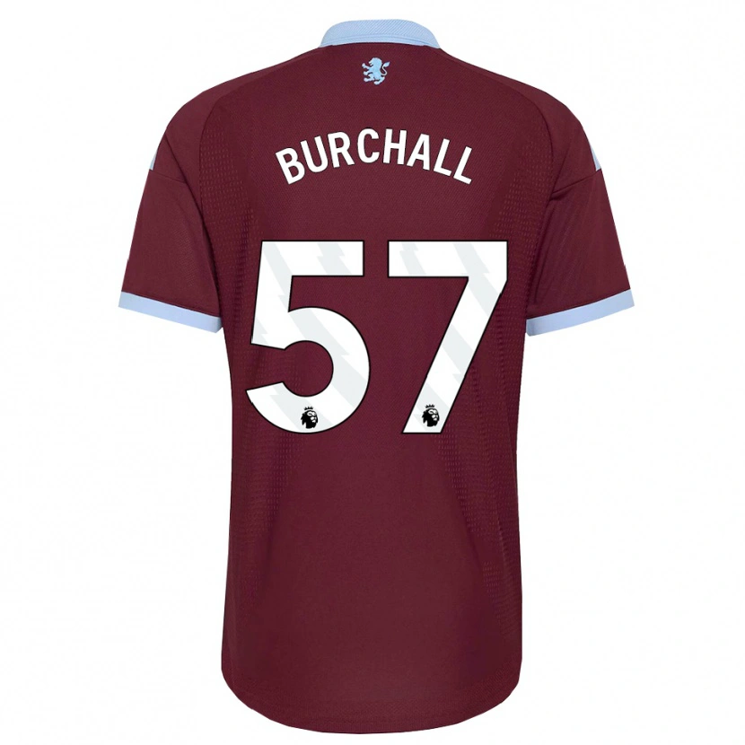 Danxen Kinder Ajani Burchall #57 Kornblumenblau Burgund Heimtrikot Trikot 2026/27 T-Shirt Österreich