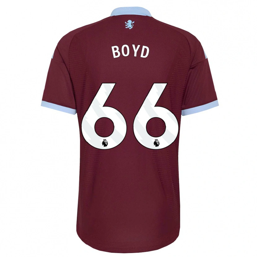 Danxen Kinder Fletcher Boyd #66 Kornblumenblau Burgund Heimtrikot Trikot 2026/27 T-Shirt Österreich