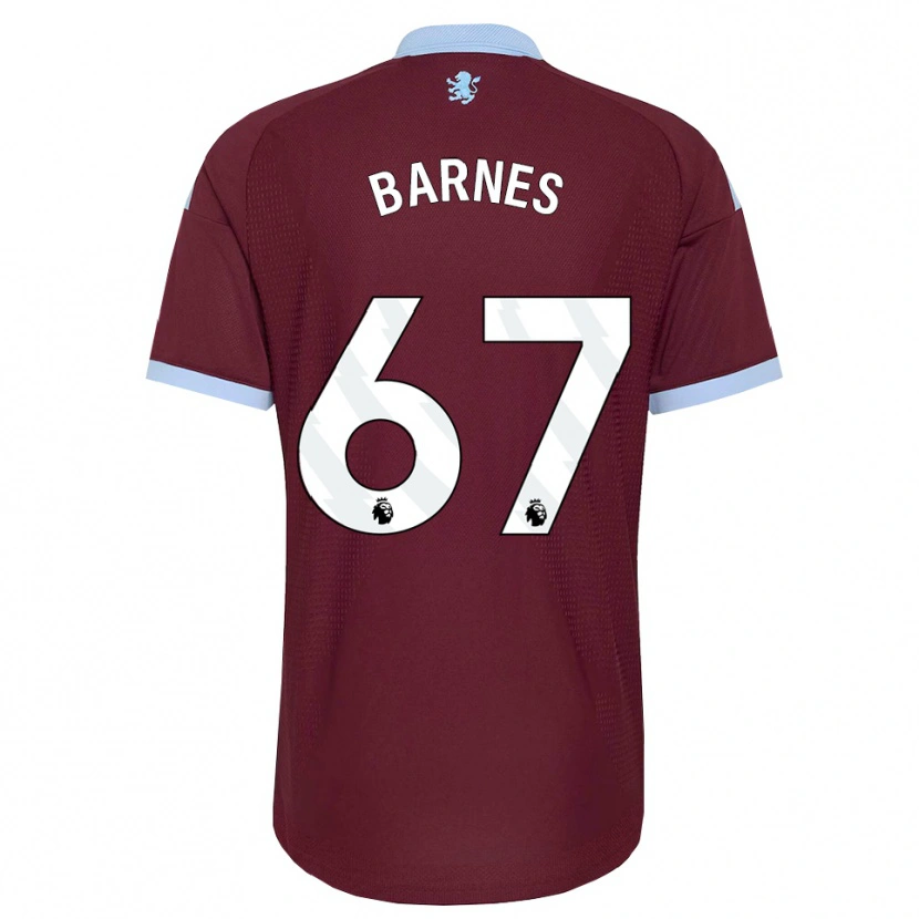 Danxen Kinder Mikell Barnes #67 Kornblumenblau Burgund Heimtrikot Trikot 2026/27 T-Shirt Österreich