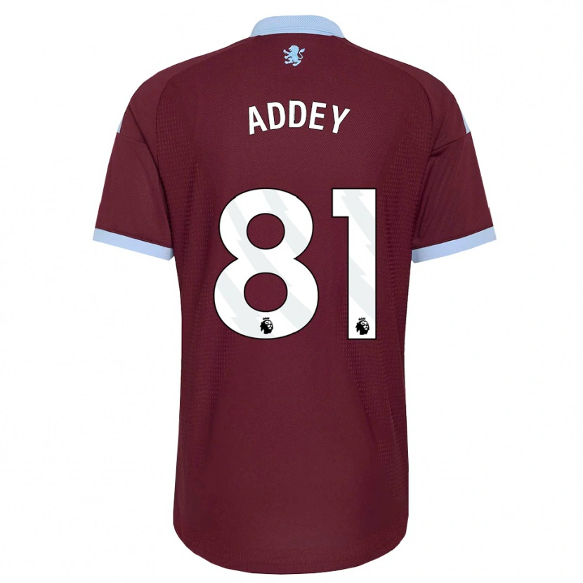 Danxen Kinder Farid Addey #81 Kornblumenblau Burgund Heimtrikot Trikot 2026/27 T-Shirt Österreich