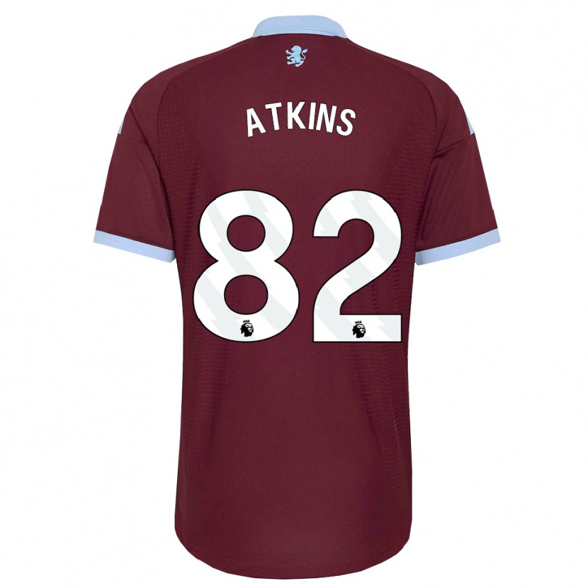 Danxen Kinder Clay Atkins #82 Kornblumenblau Burgund Heimtrikot Trikot 2026/27 T-Shirt Österreich
