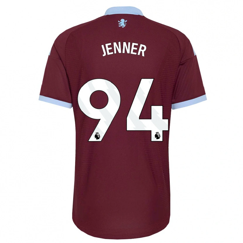 Danxen Kinder Max Jenner #94 Kornblumenblau Burgund Heimtrikot Trikot 2026/27 T-Shirt Österreich