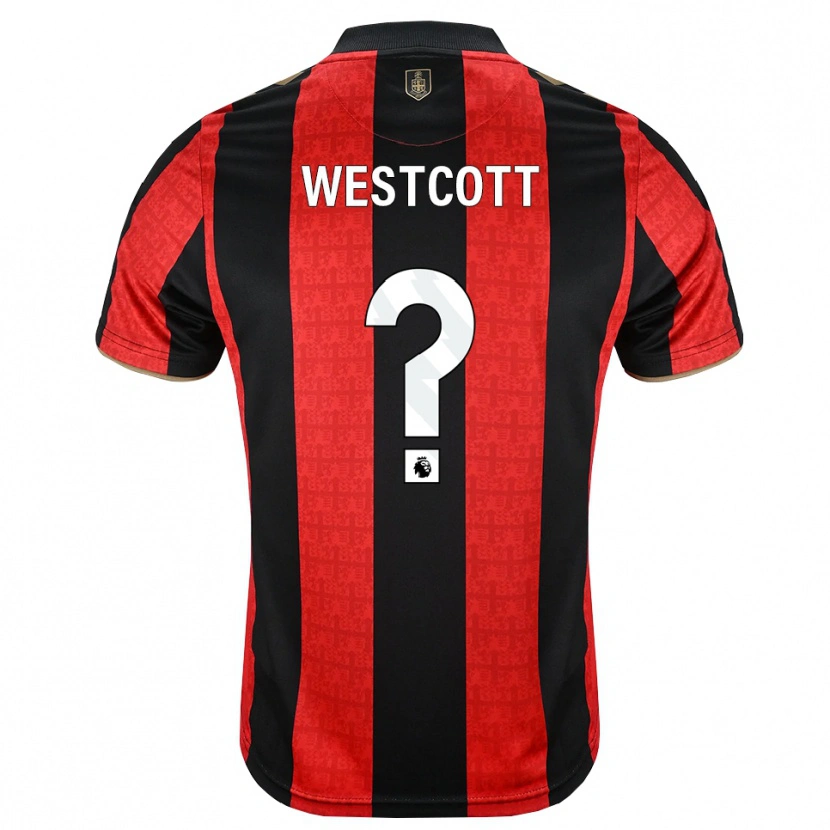 Danxen Kinder Ben Westcott #0 Goldgelb Rot Schwarz Heimtrikot Trikot 2026/27 T-Shirt Österreich