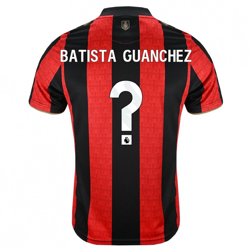 Danxen Kinder Aidan Batista Guanchez #0 Goldgelb Rot Schwarz Heimtrikot Trikot 2026/27 T-Shirt Österreich