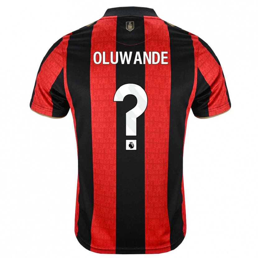 Danxen Kinder Adrian Oluwande #0 Goldgelb Rot Schwarz Heimtrikot Trikot 2026/27 T-Shirt Österreich