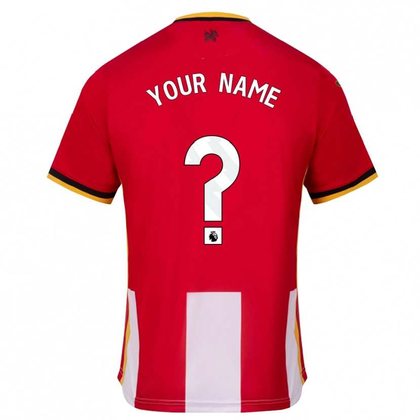 Danxen Kinder Ihren Namen #0 Gelb Schwarz Rot Heimtrikot Trikot 2026/27 T-Shirt Österreich