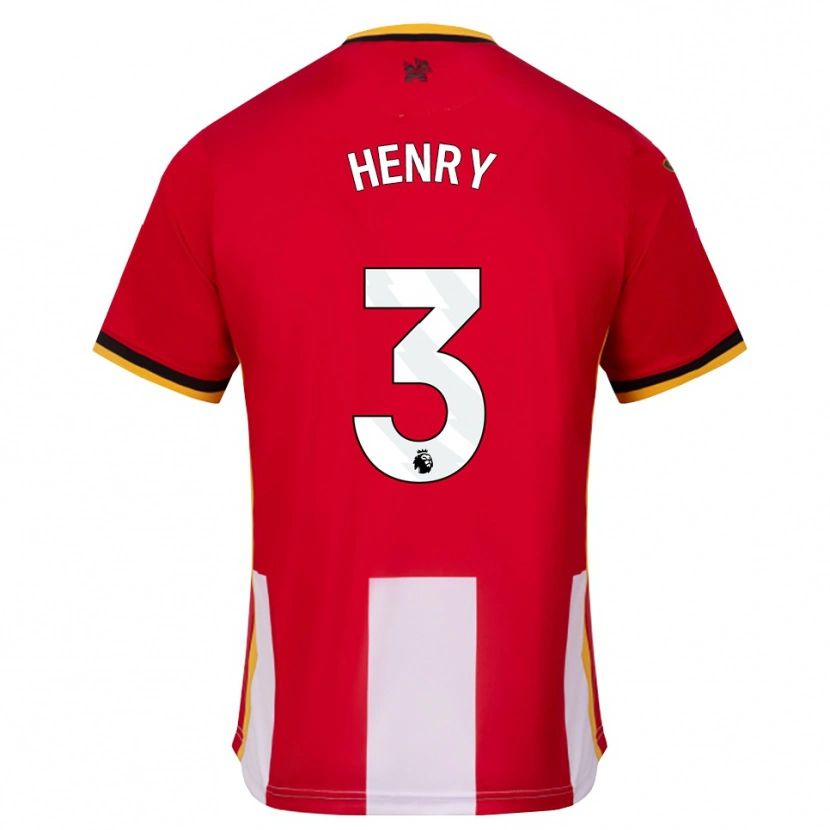 Danxen Kinder Rico Henry #3 Gelb Schwarz Rot Heimtrikot Trikot 2026/27 T-Shirt Österreich
