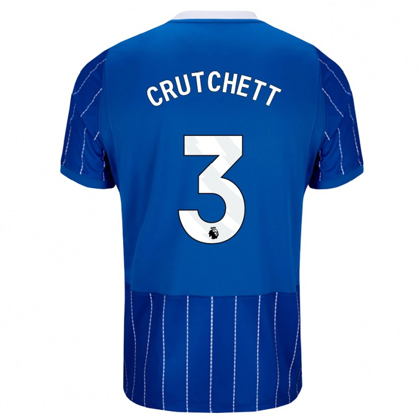 Danxen Kinder Liam Crutchett #3 Mittelblau Weiß Heimtrikot Trikot 2026/27 T-Shirt Österreich
