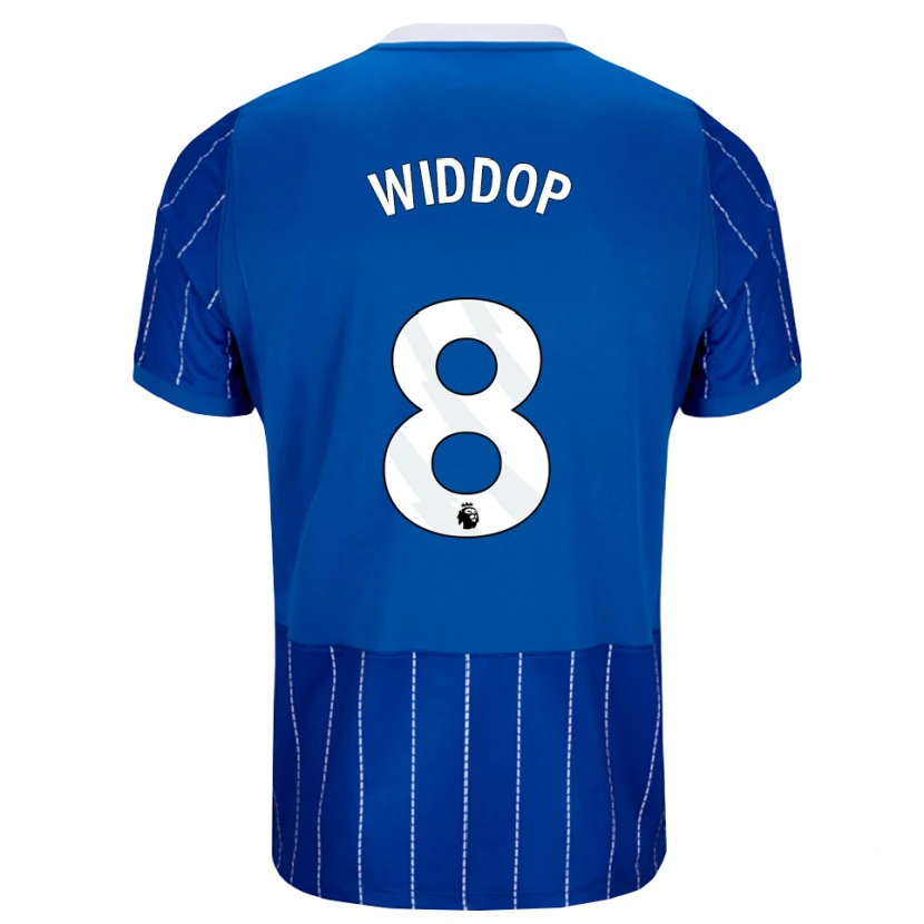 Danxen Kinder Fraser Widdop #8 Mittelblau Weiß Heimtrikot Trikot 2026/27 T-Shirt Österreich