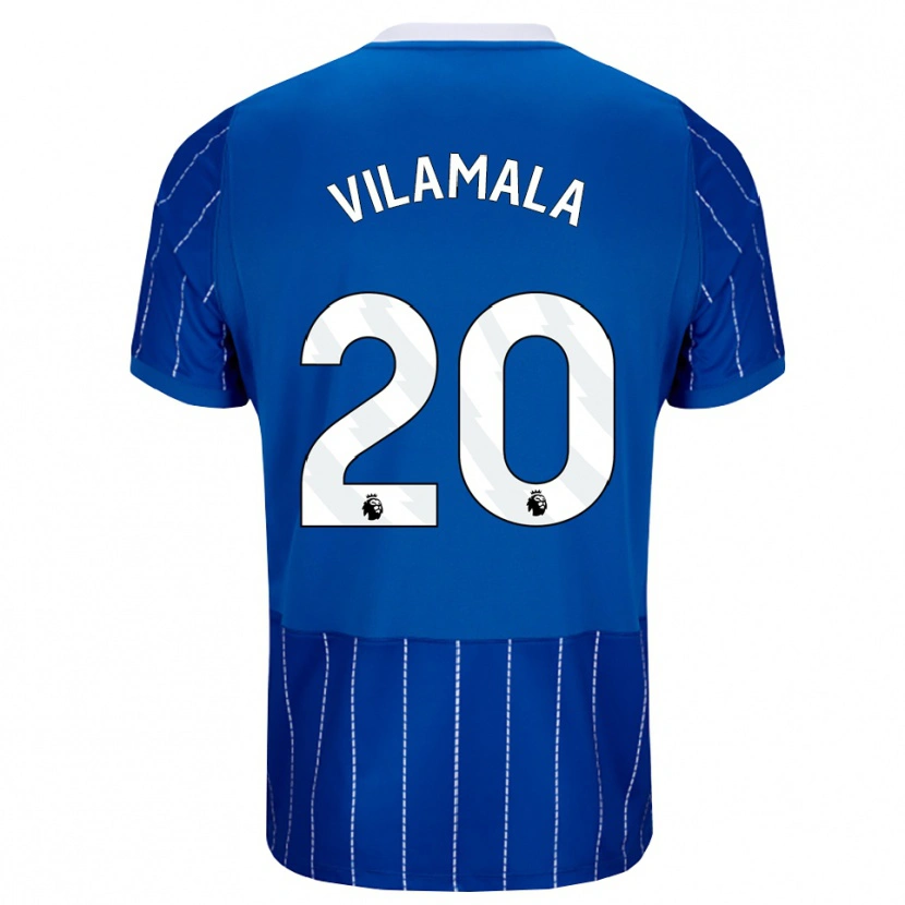 Danxen Kinder Bruna Vilamala #20 Mittelblau Weiß Heimtrikot Trikot 2026/27 T-Shirt Österreich