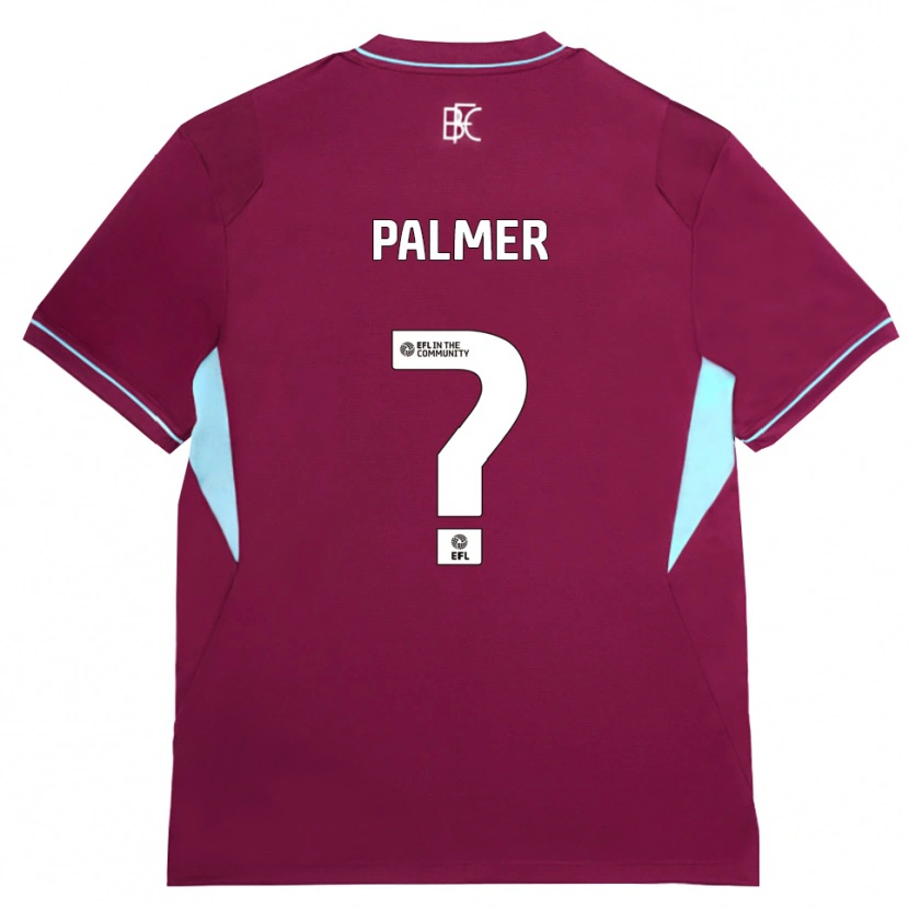 Danxen Kinder Grace Palmer #0 Burgund Grün Heimtrikot Trikot 2026/27 T-Shirt Österreich