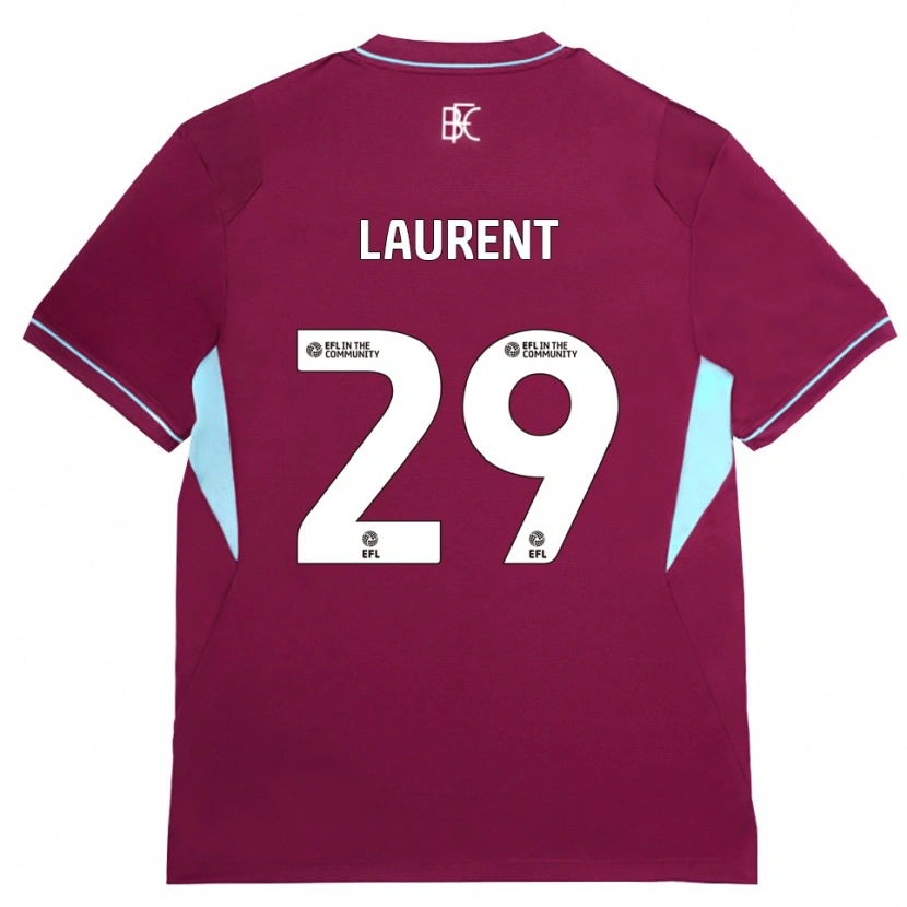 Danxen Kinder Josh Laurent #29 Burgund Grün Heimtrikot Trikot 2026/27 T-Shirt Österreich