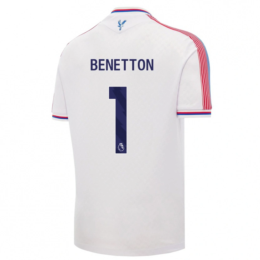 Danxen Kinder Lucca Benetton #1 Weiß Rot Blau Heimtrikot Trikot 2026/27 T-Shirt Österreich