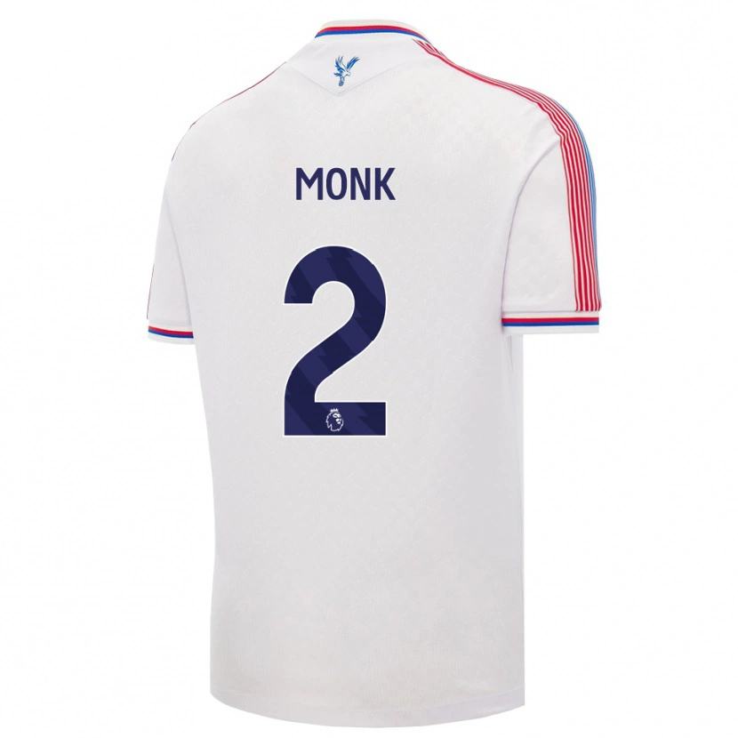 Danxen Kinder Dylan Monk #2 Weiß Rot Blau Heimtrikot Trikot 2026/27 T-Shirt Österreich