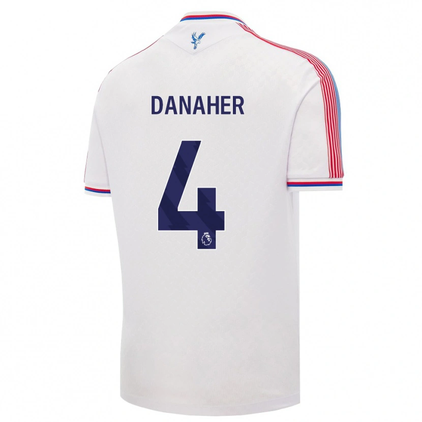 Danxen Kinder Euan Danaher #4 Weiß Rot Blau Heimtrikot Trikot 2026/27 T-Shirt Österreich
