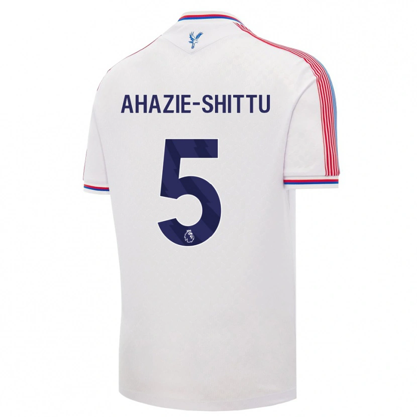 Danxen Kinder Remi Ahazie-Shittu #5 Weiß Rot Blau Heimtrikot Trikot 2026/27 T-Shirt Österreich