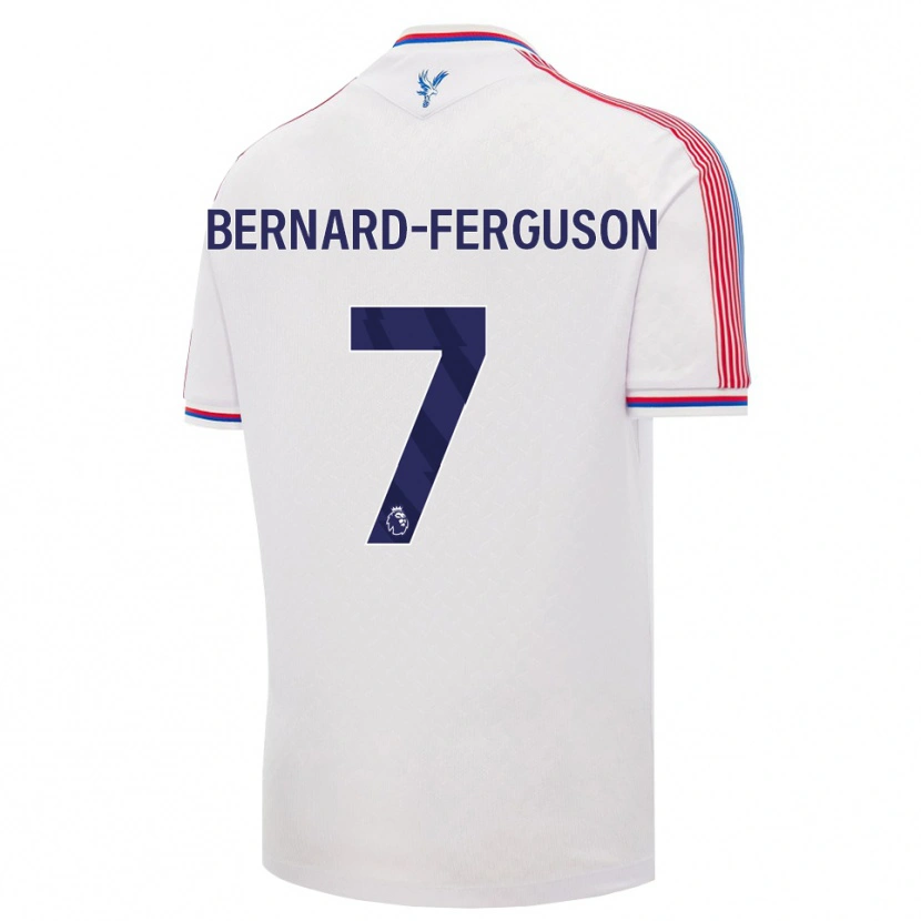 Danxen Kinder Makai Bernard-Ferguson #7 Weiß Rot Blau Heimtrikot Trikot 2026/27 T-Shirt Österreich