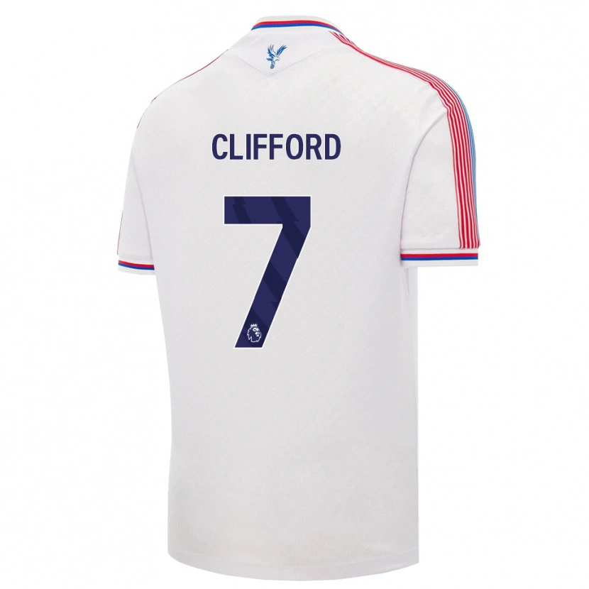 Danxen Kinder Charley Clifford #7 Weiß Rot Blau Heimtrikot Trikot 2026/27 T-Shirt Österreich