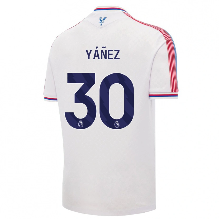 Danxen Kinder Shae Yáñez #30 Weiß Rot Blau Heimtrikot Trikot 2026/27 T-Shirt Österreich