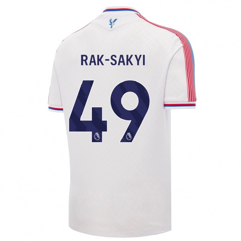 Danxen Kinder Jesurun Rak-Sakyi #49 Weiß Rot Blau Heimtrikot Trikot 2026/27 T-Shirt Österreich