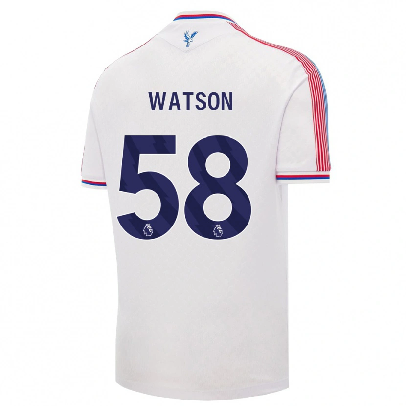 Danxen Kinder Noah Watson #58 Weiß Rot Blau Heimtrikot Trikot 2026/27 T-Shirt Österreich
