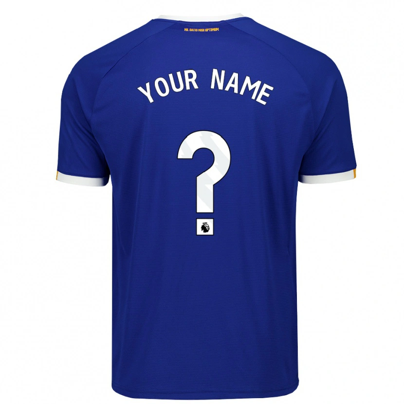 Danxen Kinder Ihren Namen #0 Blau Weiß Gelb Heimtrikot Trikot 2026/27 T-Shirt Österreich