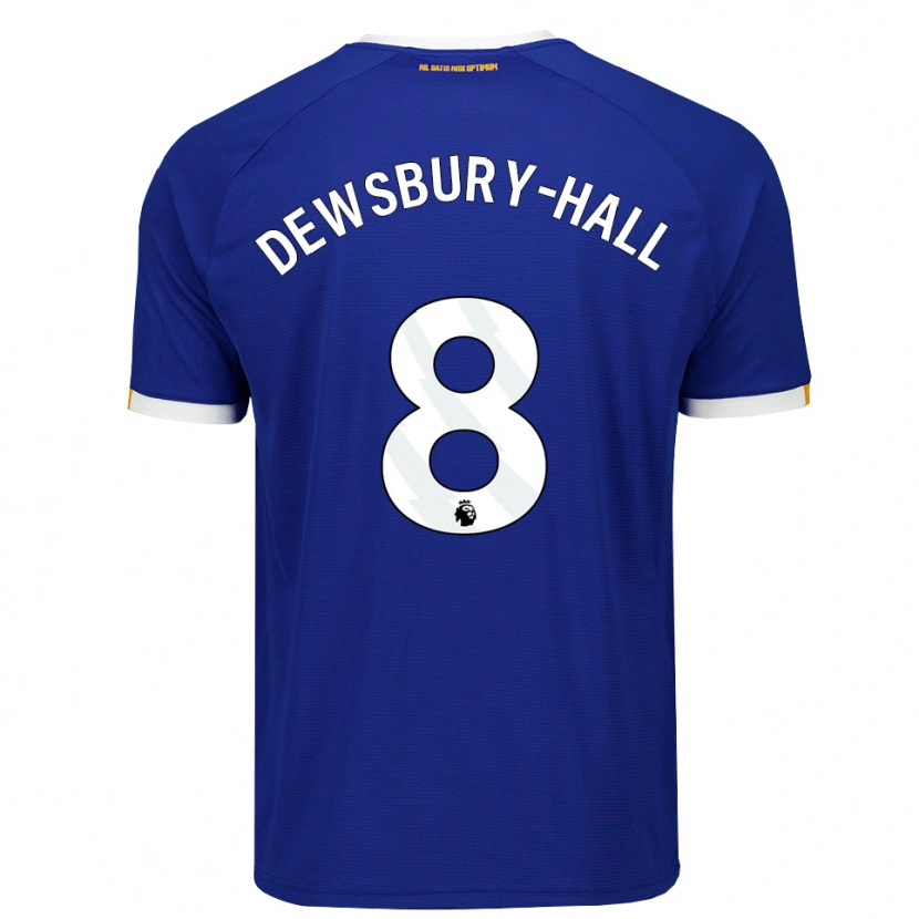 Danxen Kinder Kiernan Dewsbury-Hall #8 Blau Weiß Gelb Heimtrikot Trikot 2026/27 T-Shirt Österreich