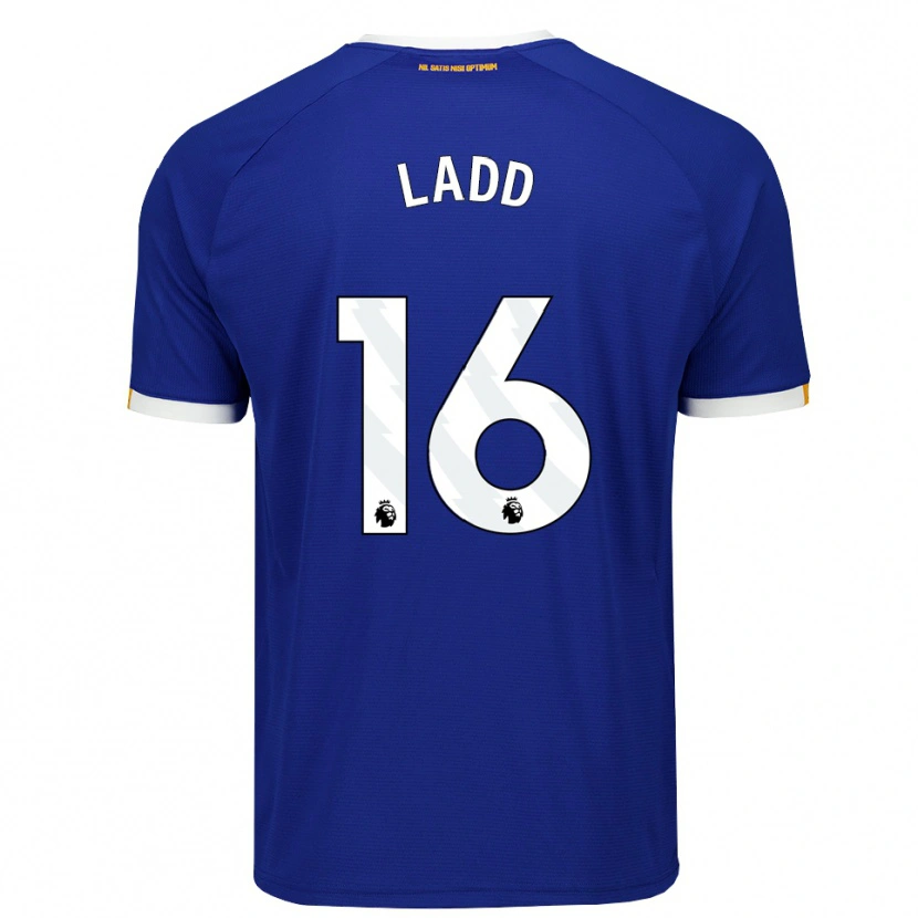 Danxen Kinder Hayley Ladd #16 Blau Weiß Gelb Heimtrikot Trikot 2026/27 T-Shirt Österreich
