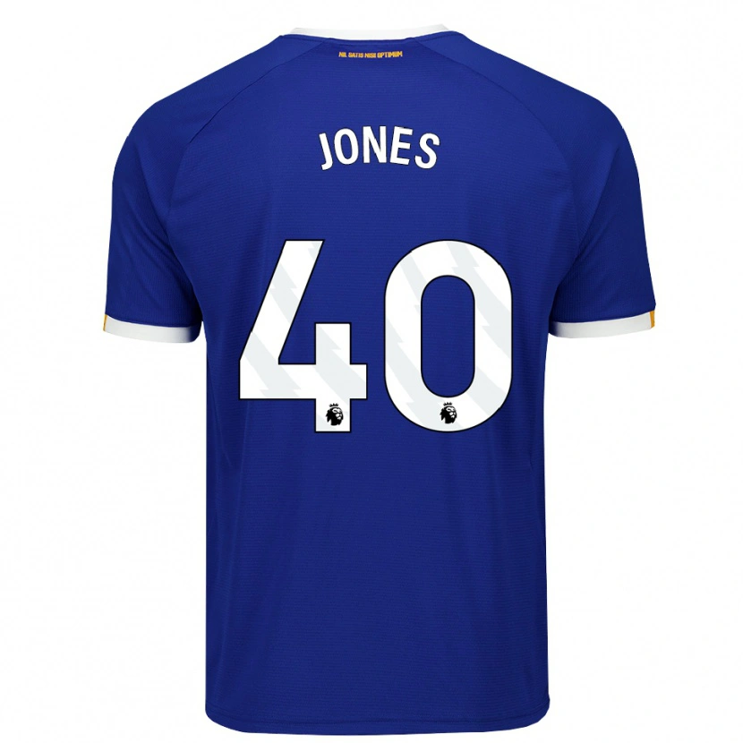 Danxen Kinder Ellie Jones #40 Blau Weiß Gelb Heimtrikot Trikot 2026/27 T-Shirt Österreich