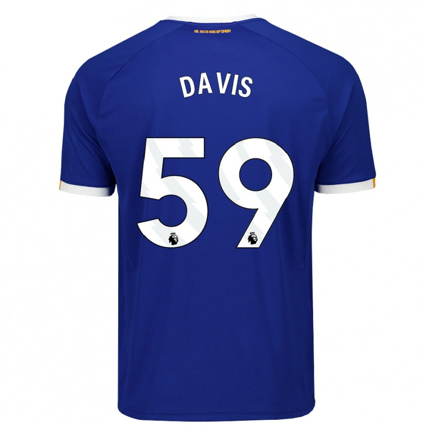 Danxen Kinder Luca Davis #59 Blau Weiß Gelb Heimtrikot Trikot 2026/27 T-Shirt Österreich