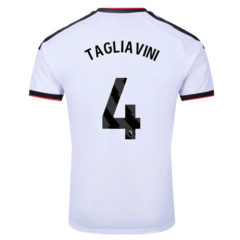 Danxen Kinder Ella Tagliavini #4 Weiß Schwarz Rot Heimtrikot Trikot 2026/27 T-Shirt Österreich